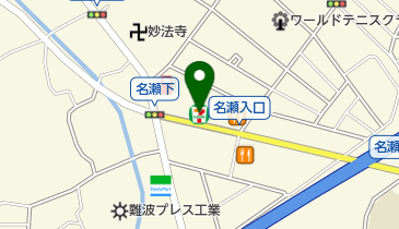 セブンイレブン 横浜戸塚名瀬町店の地図画像