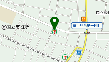 セブンイレブン 国立富士見台中央店の地図画像