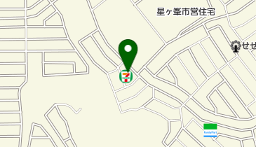 セブンイレブン 鹿児島星ケ峯店の地図画像