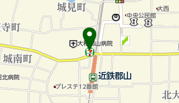 セブンイレブン 近鉄郡山駅前店の地図画像