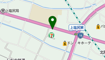 セブンイレブン 上田上塩尻店の地図画像