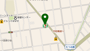 セブンイレブン 西新小岩店の地図画像