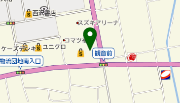 セブンイレブン 会津若松インター店の地図画像