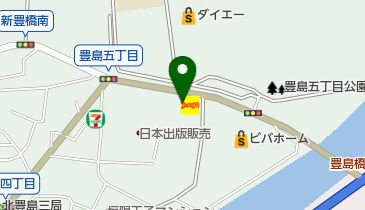 セブンイレブン 豊島5丁目店の地図画像