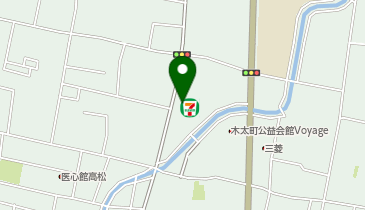 セブンイレブン 高松木太町本村店の地図画像