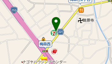セブンイレブン 日進梅森台1丁目店の地図画像