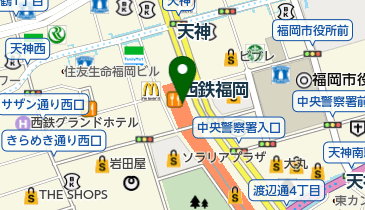 セブン銀行 ソラリアステージ 共同出張所の地図画像