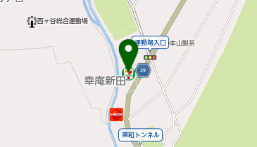 セブンイレブン 静岡西ヶ谷運動場前店の地図画像