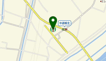 セブンイレブン 甲府中道橋店の地図画像