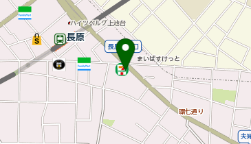 セブンイレブン 大田区上池台店の地図画像