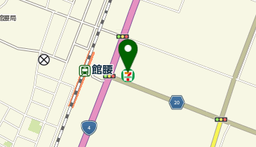 セブンイレブン 名取館腰駅前店の地図画像