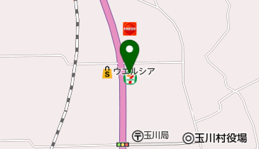 セブンイレブン 福島玉川店の地図画像