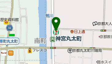 セブンイレブン 京都神宮丸太町店の地図画像
