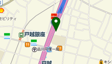 セブンイレブン 品川戸越1丁目店の地図画像