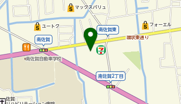セブンイレブン 佐賀南佐賀店の地図画像