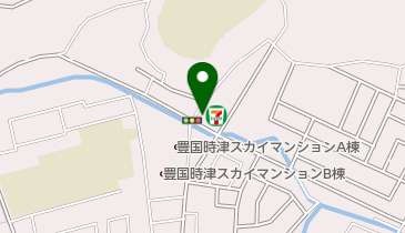 セブンイレブン 時津西時津郷店の地図画像