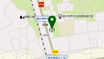 セブンイレブン 国分寺西元町店の地図画像