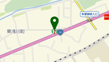 セブンイレブン 八王子東浅川店の地図画像