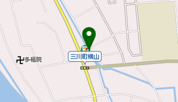 セブンイレブン 三川町横山店の地図画像