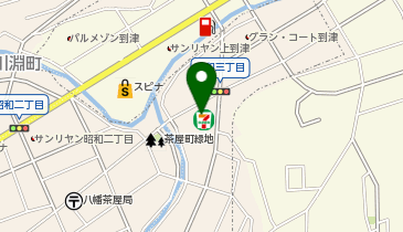 セブンイレブン 八幡槻田2丁目店の地図画像