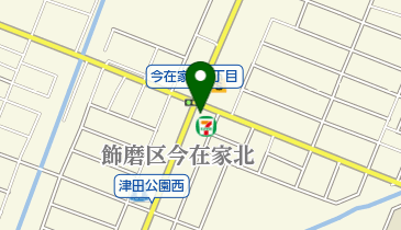 セブンイレブン 姫路津田今在家北店の地図画像