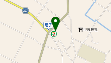 セブンイレブン 甲良尼子店の地図画像