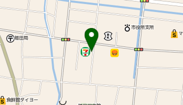セブンイレブン 磐田福田店の地図画像