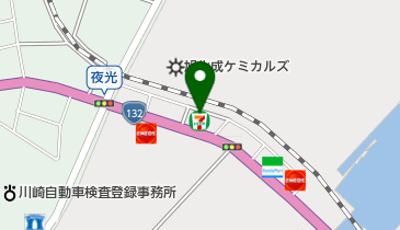 セブンイレブン 川崎塩浜店の地図画像