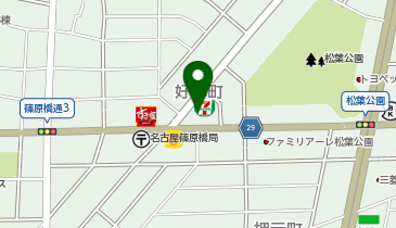 セブンイレブン 名古屋篠原橋通2丁目店の地図画像