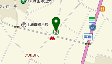 セブンイレブン 土浦真鍋店の地図画像