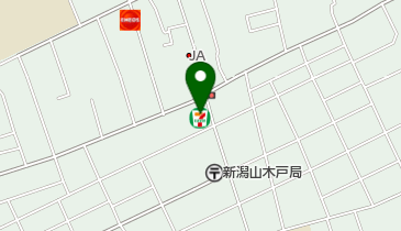 セブンイレブン 新潟山木戸店の地図画像