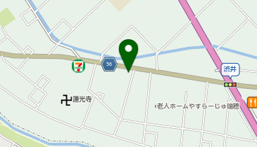 セブンイレブン 川越渋井店の地図画像