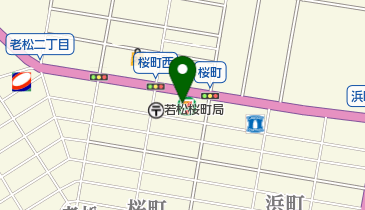 セブンイレブン 若松桜町店の地図画像