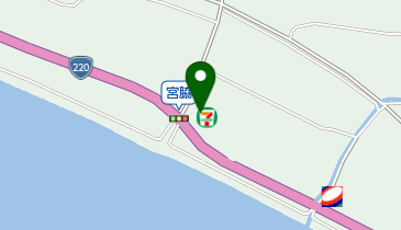 セブンイレブン 垂水宮脇店の地図画像