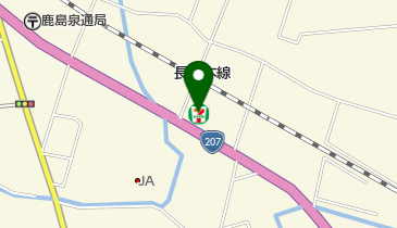 セブンイレブン 鹿島農協前店の地図画像