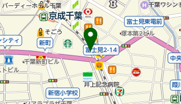 セブン銀行 シーワン 共同出張所の地図画像