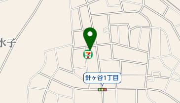 セブンイレブン 富士見針ヶ谷1丁目店の地図画像