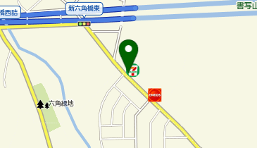 セブンイレブン 姫路六角店の地図画像