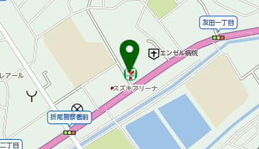 セブンイレブン 八幡友田1丁目店の地図画像