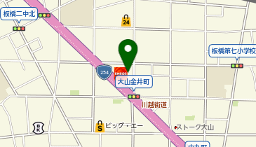 セブンイレブン 板橋大山店の地図画像