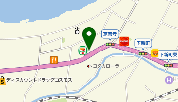 セブンイレブン 三次京蘭寺店の地図画像