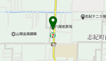セブンイレブン 八尾老原4丁目店の地図画像
