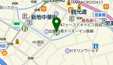 セブンイレブン 長崎銅座町店の地図画像