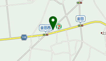 セブンイレブン 都城金田町店の地図画像