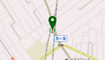 セブンイレブン 国分寺東戸倉店の地図画像