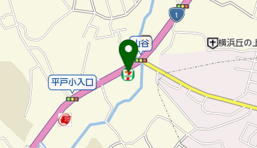 セブンイレブン 横浜戸塚平戸店の地図画像