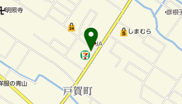 セブンイレブン 彦根平田南店の地図画像