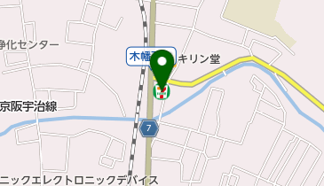 セブンイレブン 宇治木幡店の地図画像