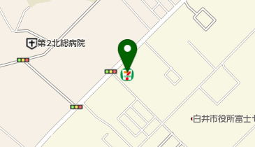 セブンイレブン 白井冨士店の地図画像