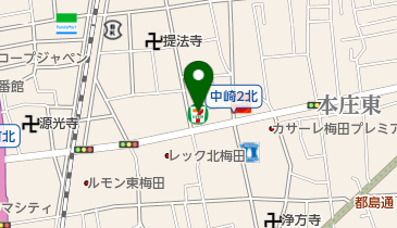セブンイレブン 大阪本庄西1丁目店の地図画像